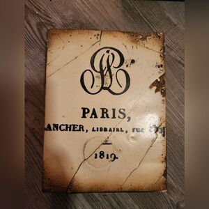 Vintage Parisian Home Accent